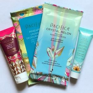 NEW PACIFICA Makeup wipes body butter Deodorant
